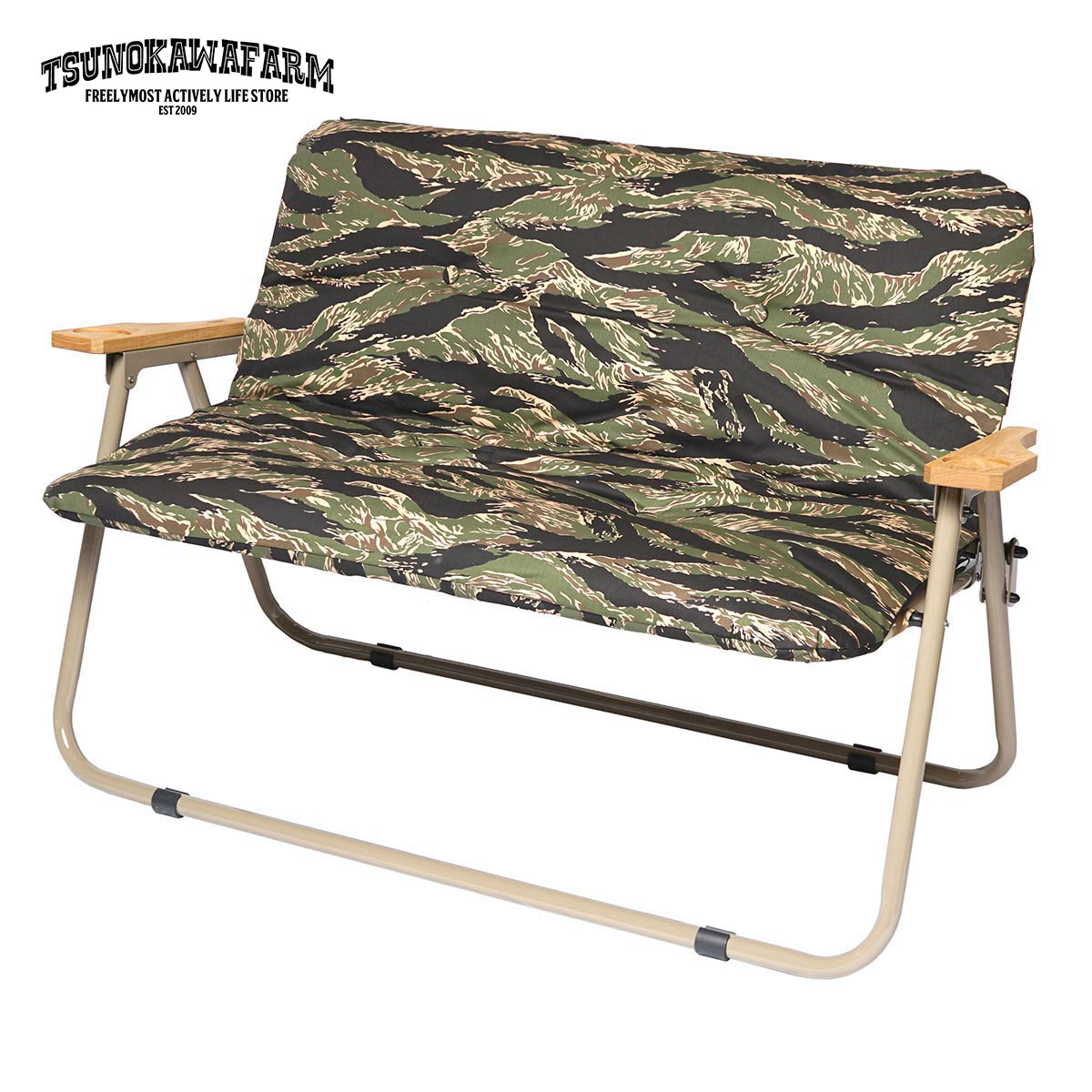 ballistics bench cushion cover タイガーカモ 新品