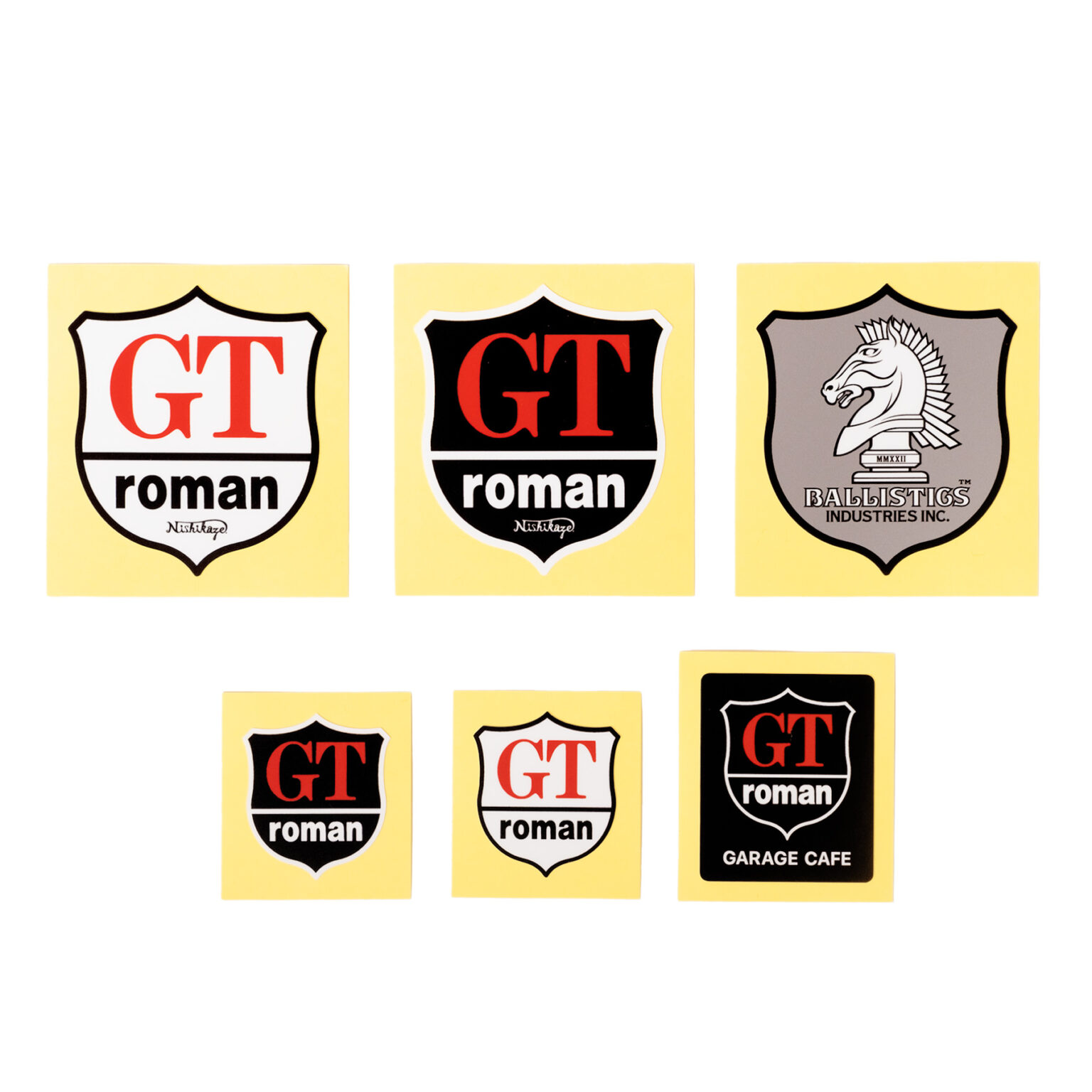 GTroman STICKER SET | BALLISTICS